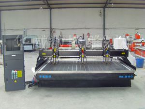 荷泽郓城县独立三头石材雕刻机HW-2518-3Z